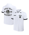 FANATICS MEN'S DARIUS RUCKER COLLECTION BY FANATICS WHITE CHICAGO WHITE SOX BOWLING BUTTON-UP SHIRT