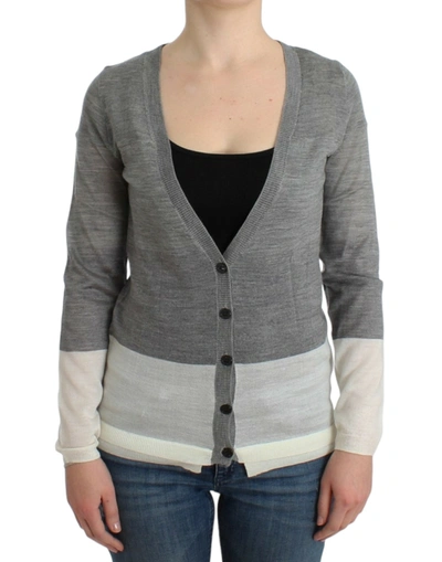 Costume National Gray Lightweight Cardigan