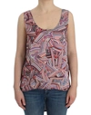 COSTUME NATIONAL COSTUME NATIONAL CHIC MULTICOLOR SLEEVELESS WOMEN'S TOP