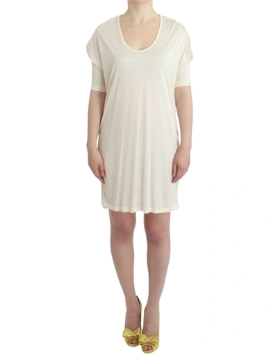 Costume National Modal Tube Women's Dress In White