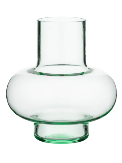 Marimekko Umpu Glass Vase In Green