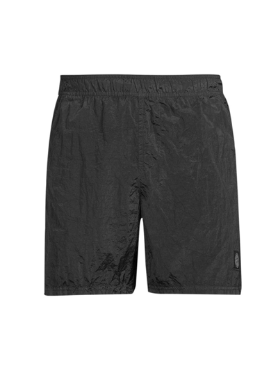 Stone Island Nylon Metal Swim Short In Black