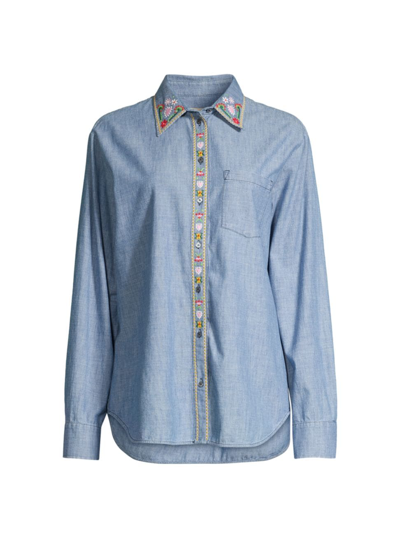 Weekend Max Mara Udine Blue Shirt