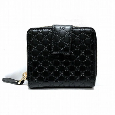 Gucci Black Leather Wallet  ()