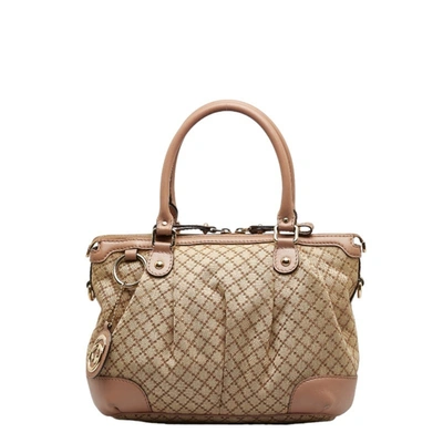 Gucci Sukey Pink Leather Shoulder Bag ()