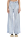 Marni Women's Palazzo Pants In Azure