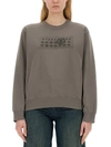 MM6 MAISON MARGIELA MM6 MAISON MARGIELA SWEATSHIRT WITH LOGO