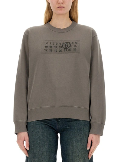 Mm6 Maison Margiela Sweaters In Stone