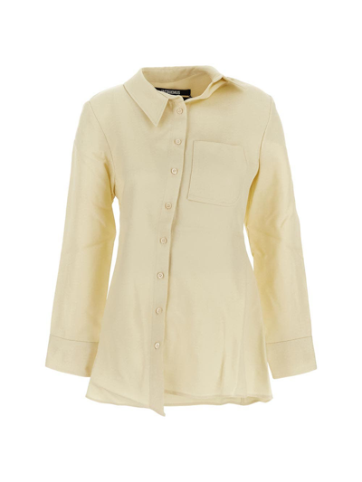 Jacquemus La Chemise Pablo In Yellow