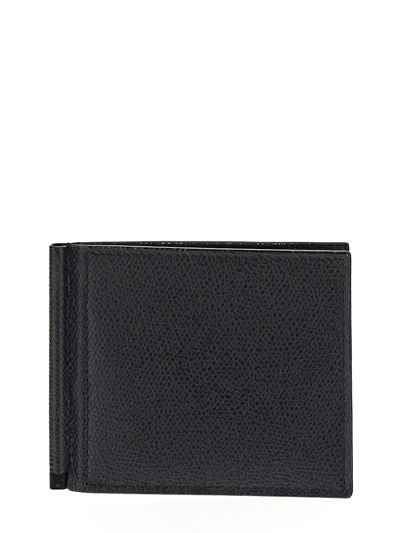 Valextra Grip Wallet In Black