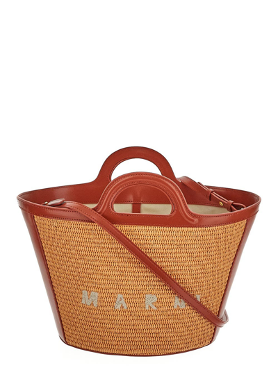Marni Tropicalia Bag In Orange