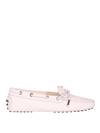 Tod's Gommino Driving Shoes In Light Pink