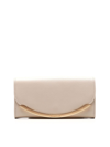 SEE BY CHLOÉ CONTINENTAL WALLET IN BEIGE