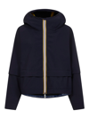 K-way Cropeyl Jacket In Blue