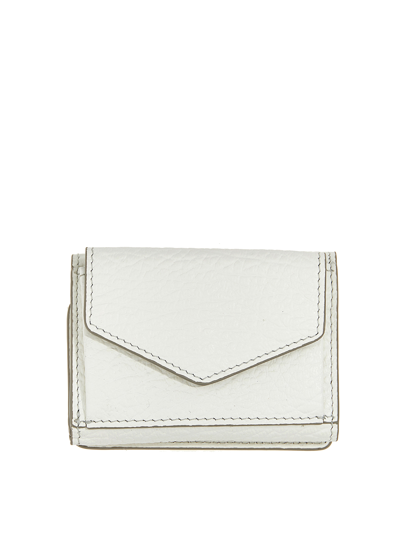 Maison Margiela Stitching Wallet In White