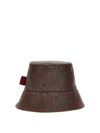 Etro Paisley-print Bucket Hat In Rojo Oscuro