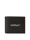 OFF-WHITE BOOKISH LEATHER WALLET