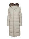 Moorer Zagarakn Quilted Hooded Down Jacket In Blanco