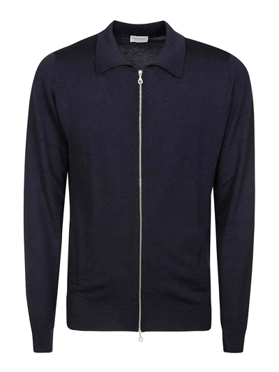 John Smedley Chaqueta Casual - Azul