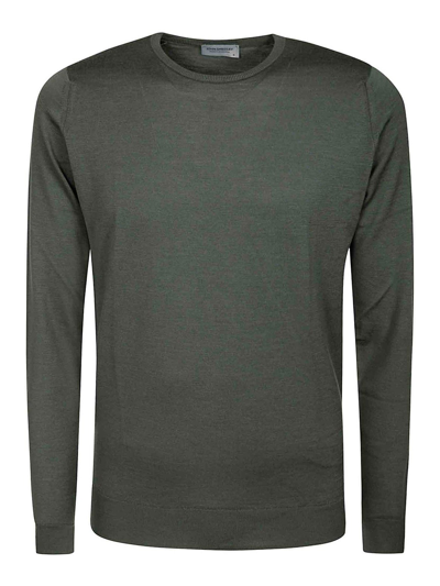 John Smedley Lundy Pullover In Verde