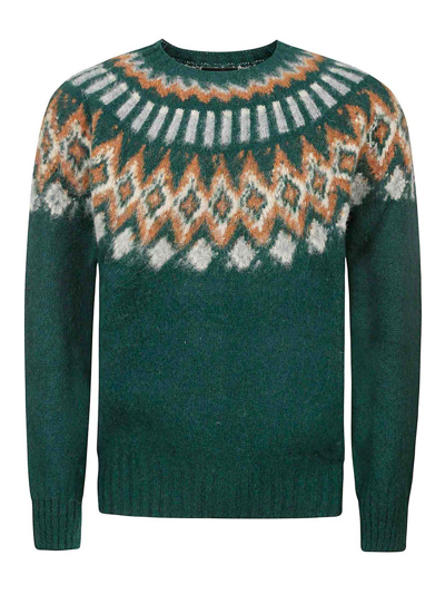 Howlin' Wool Sweater In Verde Oscuro