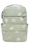Red Rovr Babies' Roo Diaper Backpack In Pear Doodle