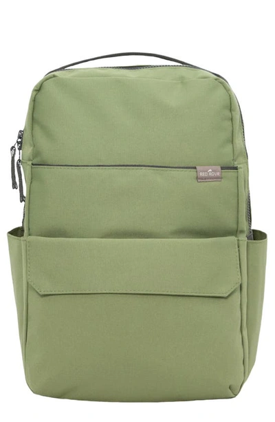 Red Rovr Babies' Roo Diaper Backpack In Moss