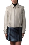 Mackage Amoree 2-in-1 Paneled Leather Jacket In Trench