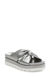 J/SLIDES NYC J/SLIDES NYC BRIGHT PLATFORM SLIDE SANDAL