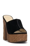 Jessica Simpson Xona 2 Platform Sandal In Black