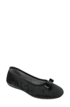 RON WHITE TULIP BALLET FLAT