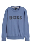 Hugo Boss Boss Soleri O3 Sweatshirt In Blue