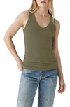 MICHAEL STARS BLANCHE SIDE RUCHED TANK