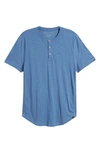 Threads 4 Thought Slub Organic Cotton Henley In Larkspur