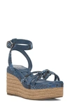 VINCE CAMUTO LORESSA PLATFORM WEDGE SANDAL