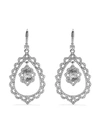 Marchesa Teardrop Chandelier Earring In Crystal
