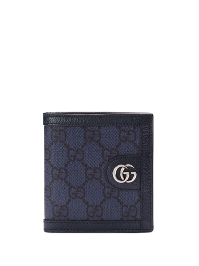 Gucci Blue Ophidia Bi-fold Wallet