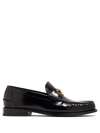 VERSACE MEDUSA '95 LEATHER LOAFERS - MEN'S - CALF LEATHER