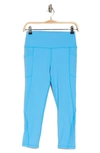Gottex Shaper Capri Leggings In Azure