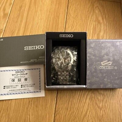 Pre-owned Seiko 5 Sports Sbsc011 Field Sports Gmt Mechanical Automatic Watch Black 2024