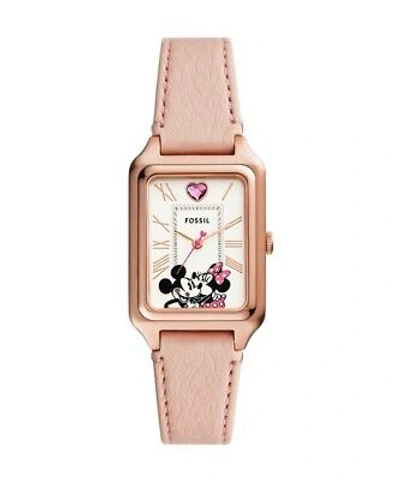 Pre-owned Fossil 2024 Disney X  Mickey Minnie Le1188 Pink Watch From Japan