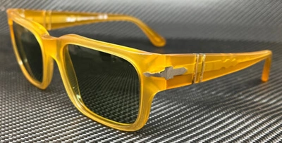 Pre-owned Persol Po3315s 204 4e Miele Yellow Unisex 58 Mm Sunglasses