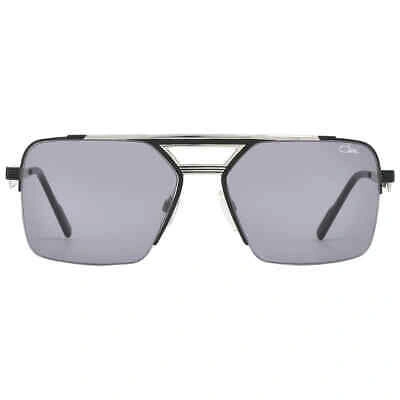 Pre-owned Cazal Grey Navigator Unisex Sunglasses  9102 002 61  9102 002 61 In Gray