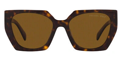Pre-owned Prada Pr 15ws Sunglasses Tortoise Dark Brown Polarized 54mm & Authentic