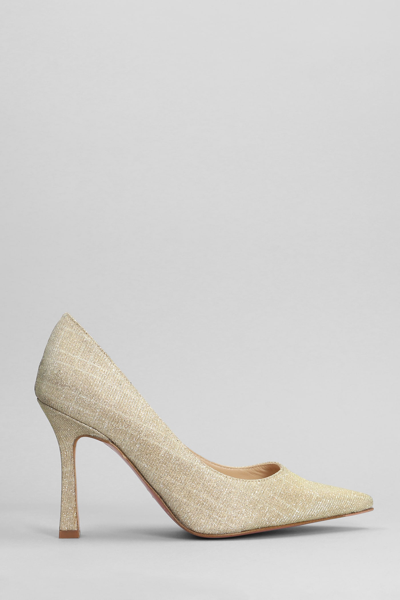 Roberto Festa Caterine Pumps In Gold Glitter