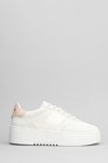 Axel Arigato Orbit Vintage Leather Sneakers In White