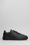 AXEL ARIGATO DICE LO SNEAKER SNEAKERS IN BLACK LEATHER