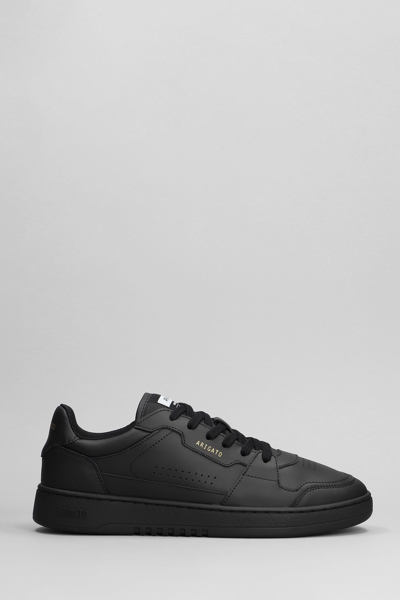 Axel Arigato Dice Lo Leather Sneakers In Black