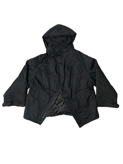 Pre-owned Balenciaga Swing Parka In Black