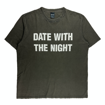 Pre-owned Number N Ine X Takahiromiyashita The Soloist Ss05 "date With The Night" Tee In Brown